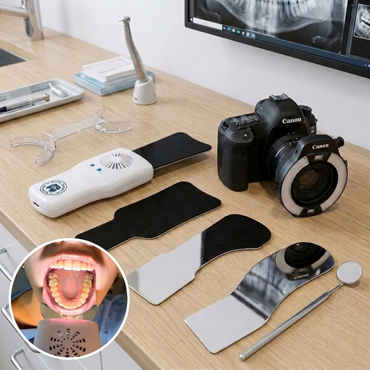 Anti-Fog Mirror System For Dental Photography