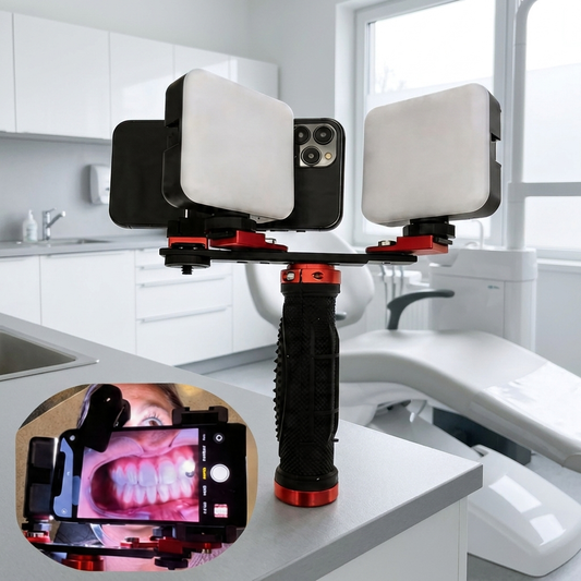 Twin Light Phone Holder