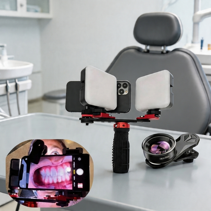 Twin Light Phone Holder