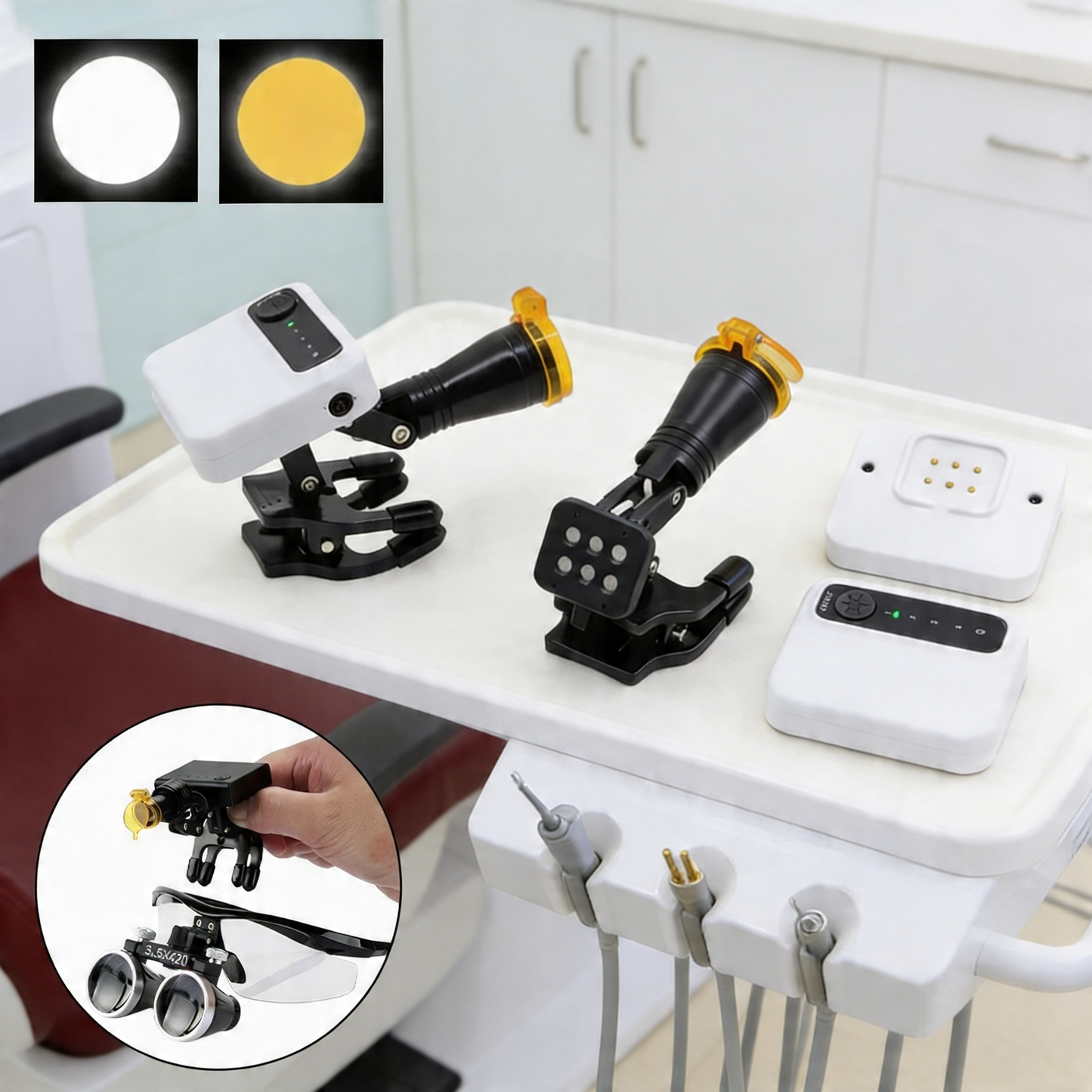 Luma Pro - 5W Wireless Headlight With 2 Magnetic Batteries