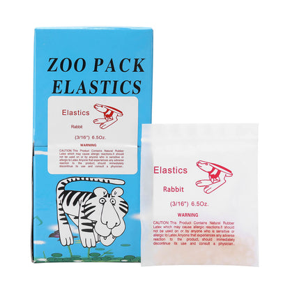 5000 Pcs/Box Dental Orthodontic Zoo Pack Elastics Rubber Bands