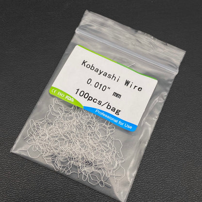 100pcs Dental Orthodontic Kobayashi Wire