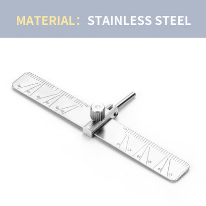 Dental Implant Locating Guide Surgical Planting Positioning Locator Angle Ruler Guage Autoclavable