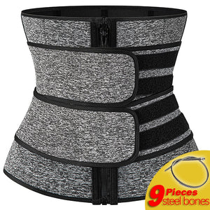 Generic Women's Waist Trainer Belt Waist Cincher Trimmer Body Shaper Black  XL