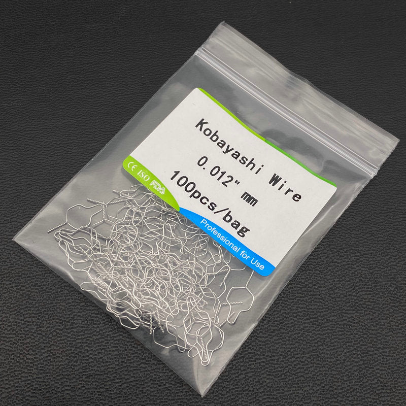 100pcs Dental Orthodontic Kobayashi Wire