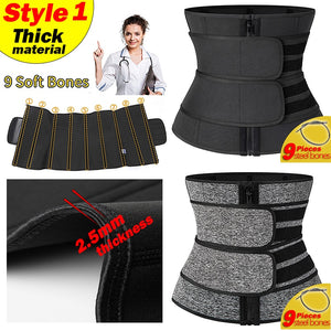 Neoprene Slimming Waist Trimmer Belt Tummy Slimming Belt Waist Traners -  China Waist Trainer and Latex Waist Trainer price