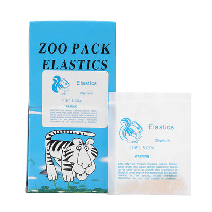 5000 Pcs/Box Dental Orthodontic Zoo Pack Elastics Rubber Bands