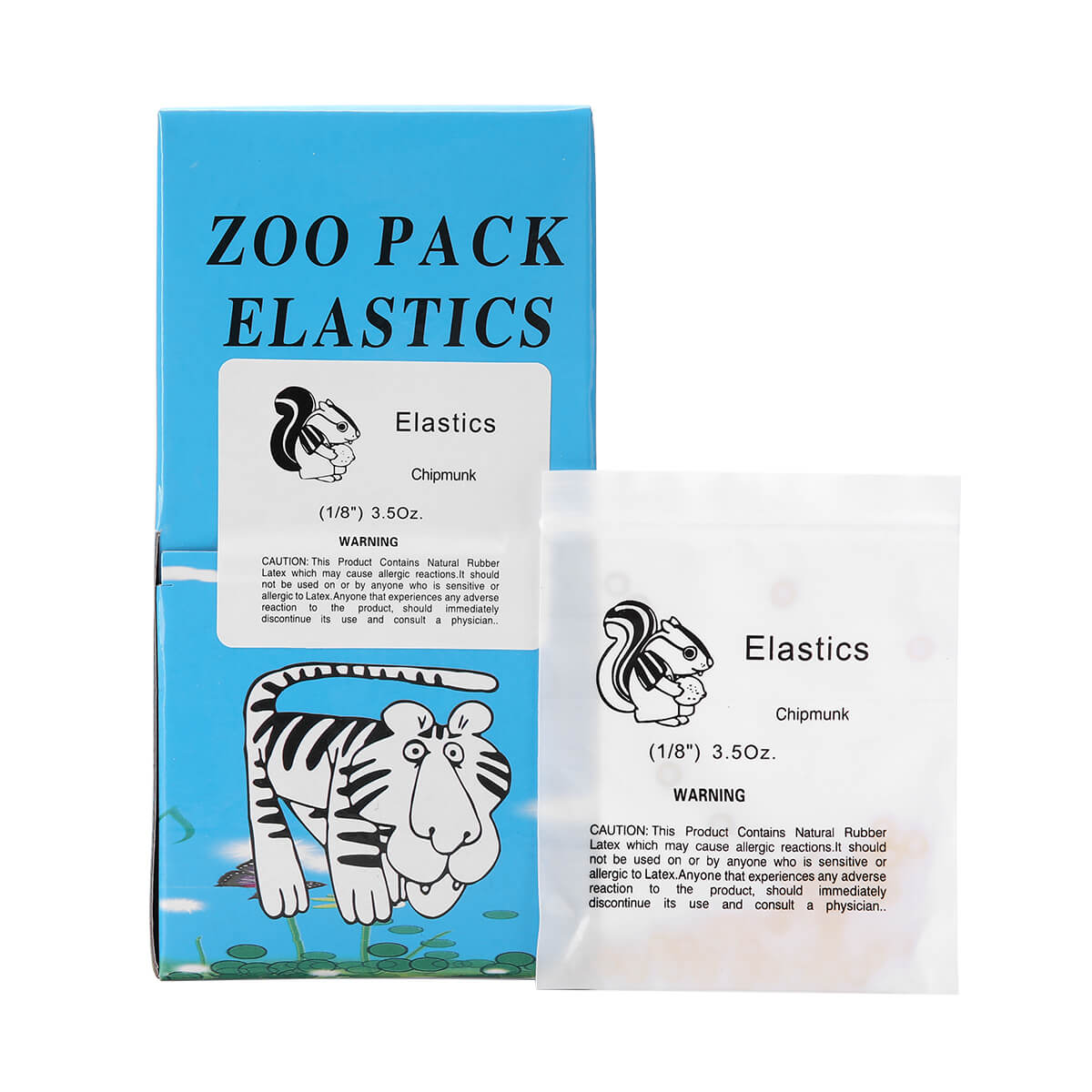 5000 Pcs/Box Dental Orthodontic Zoo Pack Elastics Rubber Bands