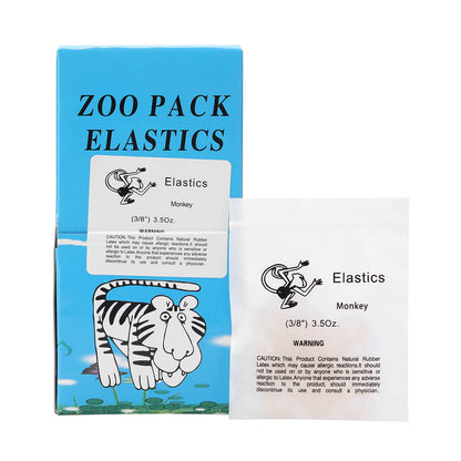 5000 Pcs/Box Dental Orthodontic Zoo Pack Elastics Rubber Bands