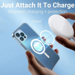 Original Magsafe Magnetic Wireless Charging Case For iPhone 12 11 13 Pro MAX Mini XR X XS MAX 7 8 Plus SE2 Shockproof Cover