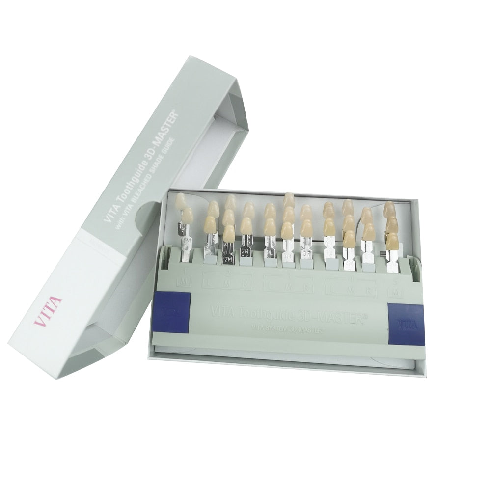 Vita 3D Master Dental Lab Bleach Shade Guide 29 Colors Teeth Whitening Comparing Toothguide Dentistry Clinic Colorimetric Plate