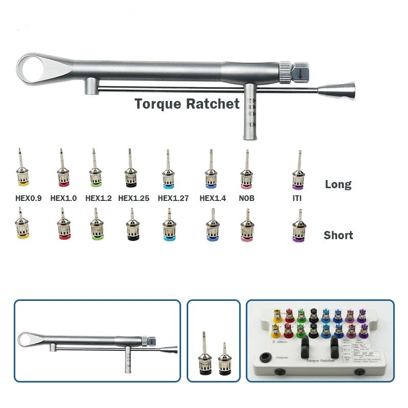 All in 1 Implant Screw Drivers - Torque Boxes