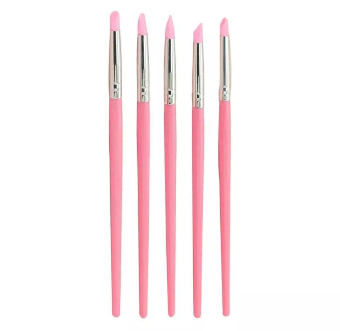 5 Premium Dental Silicone Brushes