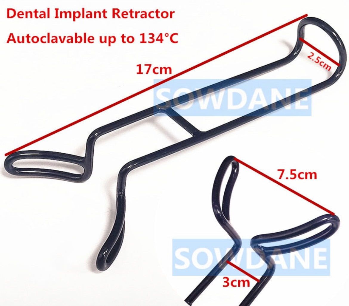 Stainless Steel Lip Retractors