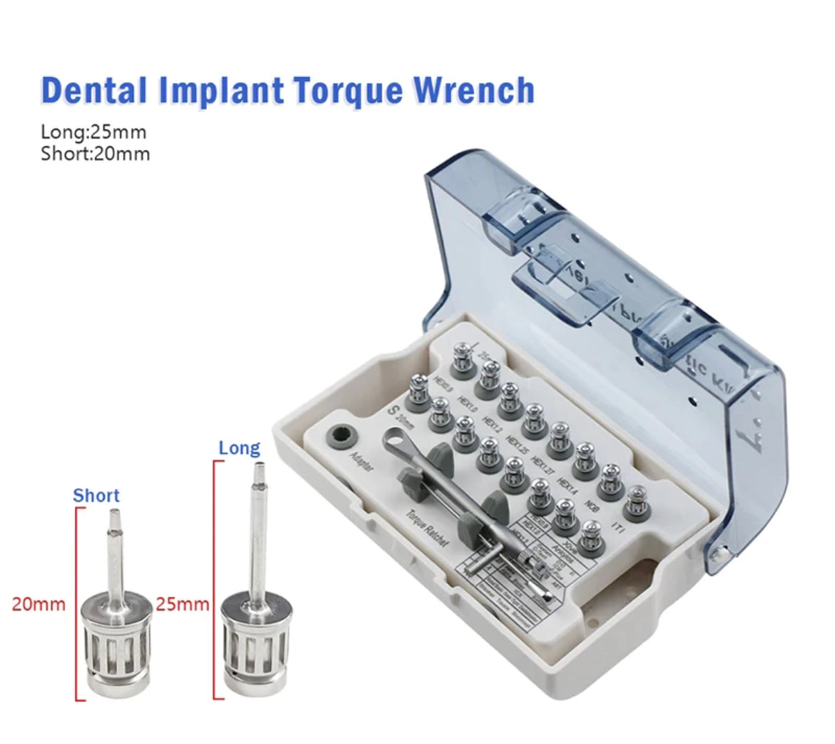 All in 1 Implant Screw Drivers - Torque Boxes – iDentalShop