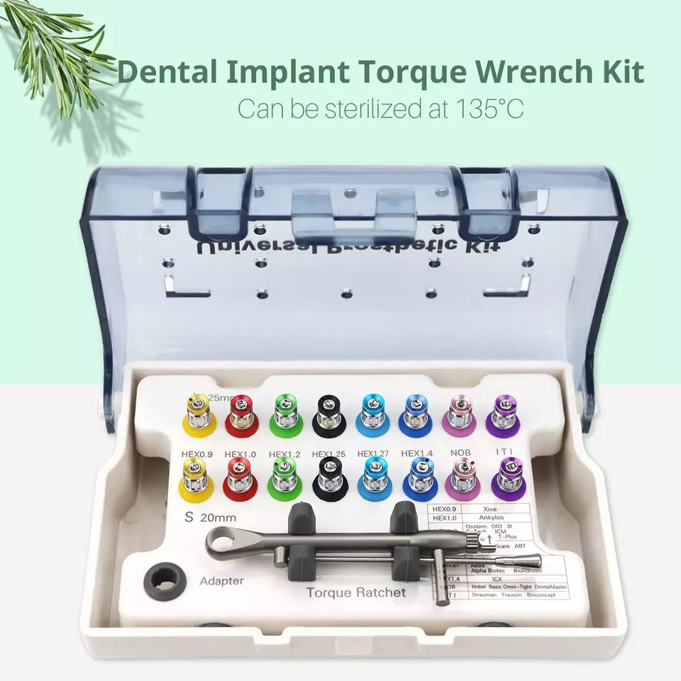 All in 1 Implant Screw Drivers - Torque Boxes