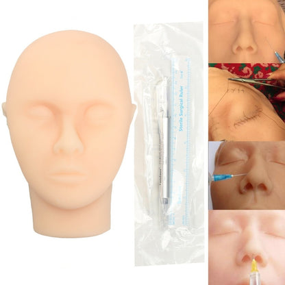 Human Like Silicone Head For Surgery Practise / FREE GLOBAL DELIVERY