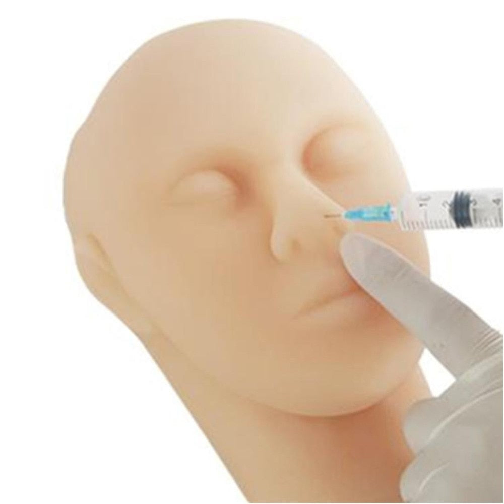 Human Like Silicone Head For Surgery Practise / FREE GLOBAL DELIVERY