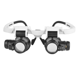 Magnifying Loupes With Attached Led Lights