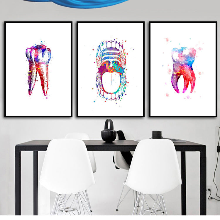 Tooth Art Poster