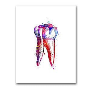Tooth Art Poster