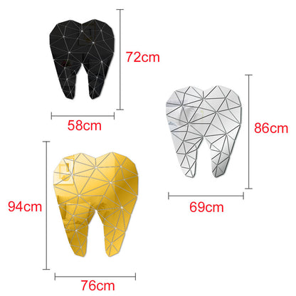 Tooth Mirror Wall Stickers / FREE GLOBAL DELIVERY