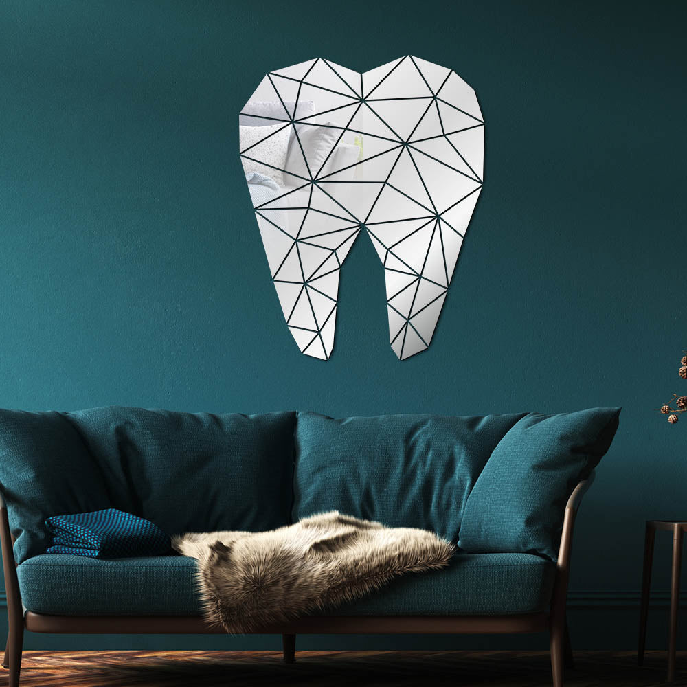 Tooth Mirror Wall Stickers / FREE GLOBAL DELIVERY