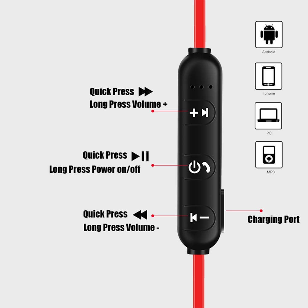 Wireless Waterproof Earphones