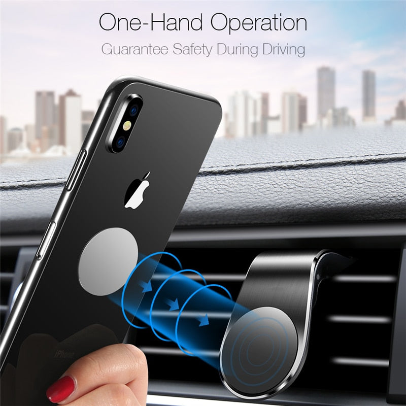 Magnetic Car Phone Holder Stand for every Smartphone