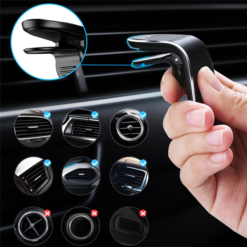 Magnetic Car Phone Holder Stand for every Smartphone