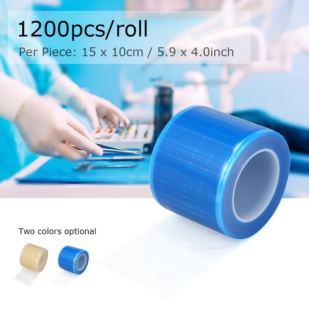 1200pcs/roll Disposable Dental Protective Film Plastic Oral Isolation Membrane