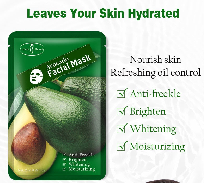 Avocado Extract Face Masks