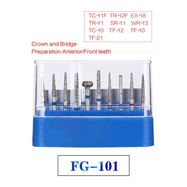 Dental Diamond Burs Set