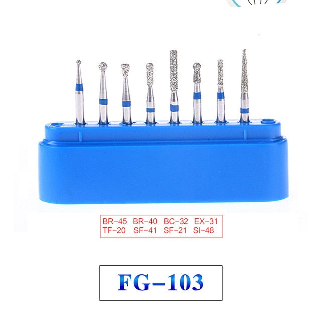 Dental Diamond Burs Set