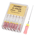 Dental Hand Use K-Files 25mm Stainless Steel Endodontic Root Canal Files