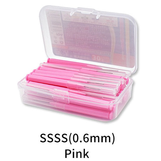 30Pcs Interdental Brushes