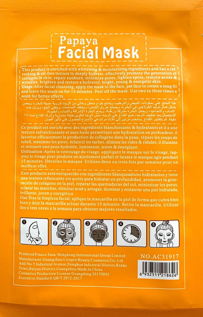 Papaya Extract Face Mask