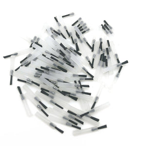 100 Pcs Disposable Composite Brush Tips & 1 Brush Handle