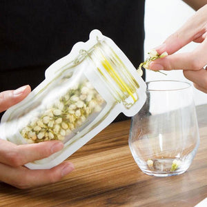 Reusable Sealed Jar Bottles