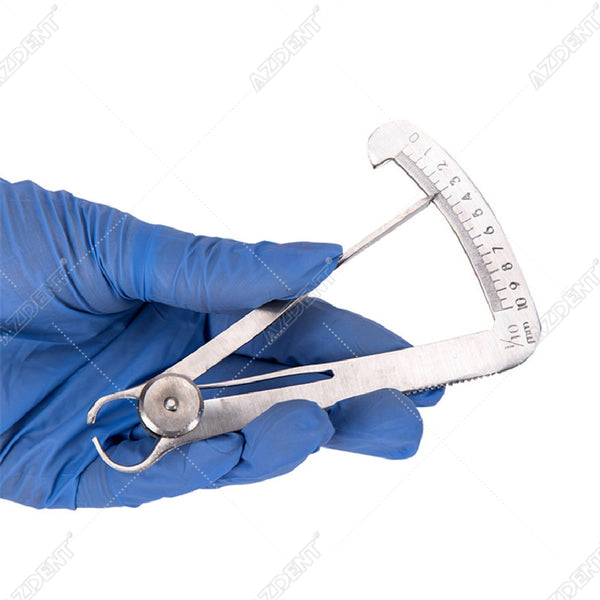 Stainless Steel Autoclavable Caliper/Lab Ruler – iDentalShop