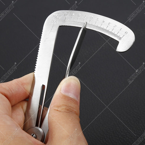 Stainless Steel Autoclavable Caliper/Lab Ruler – iDentalShop