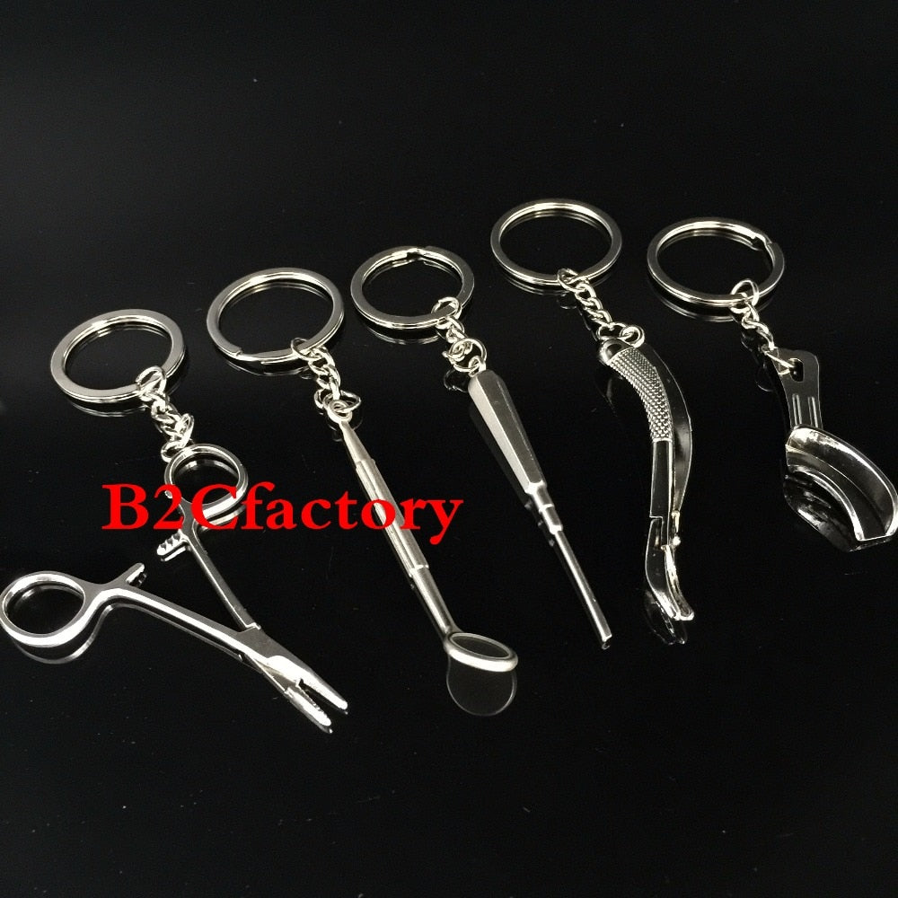 5pcs Dentistry Key chains