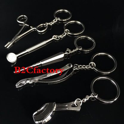 5pcs Dentistry Key chains