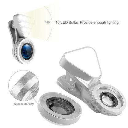 LED Macro Lens for Smartphones