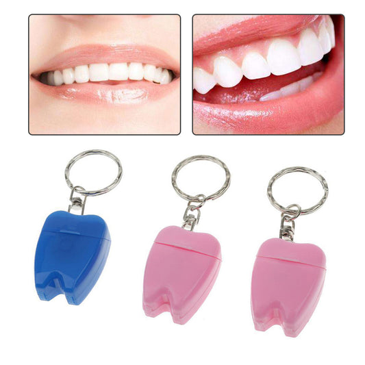 Mini Dental Floss - Key Ring