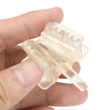 5pcs Silicone Bite Blocks with Suction Tip