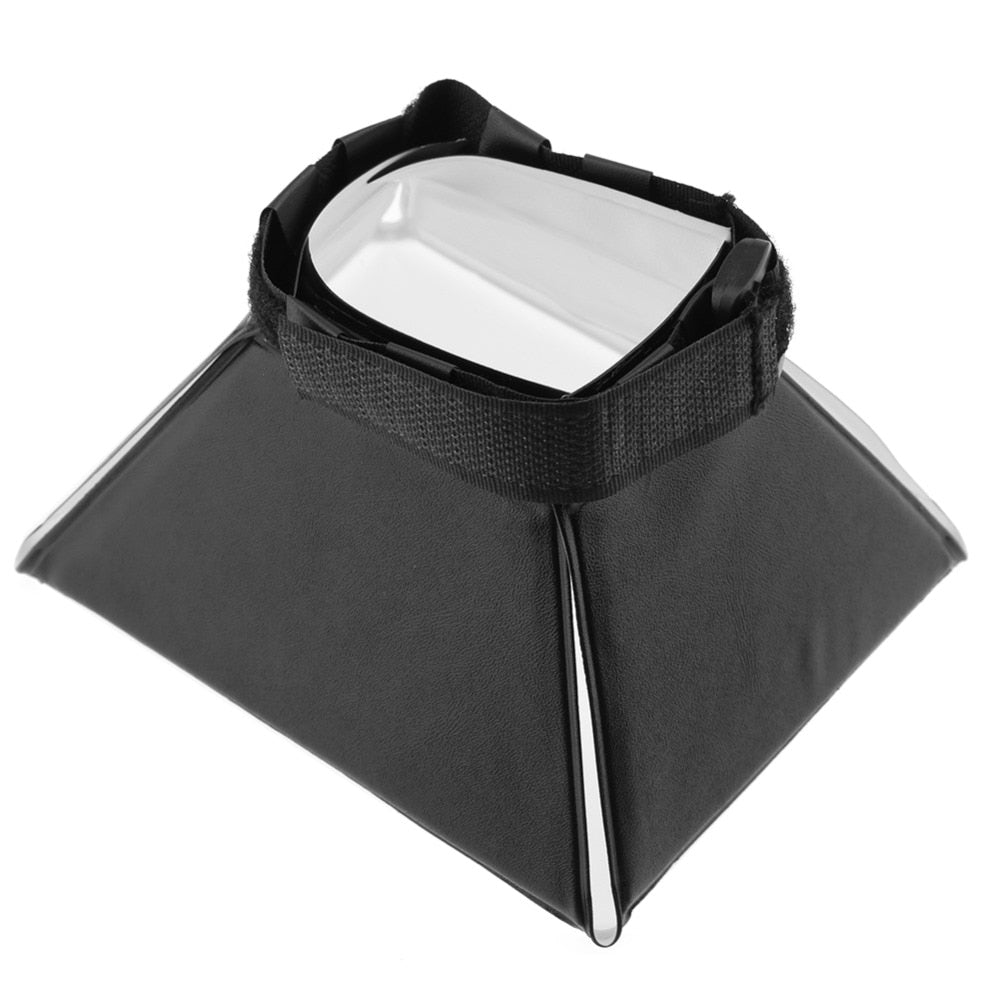 Silver Reflector Flash Diffuser Softbox Professional Mini Photo ...