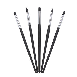Buy SILICONE BRUSHES MEDIUM TIP SMALL (5 SILICONE PENCILS) online for 5,95€