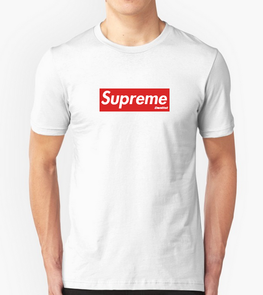 White supreme deals top